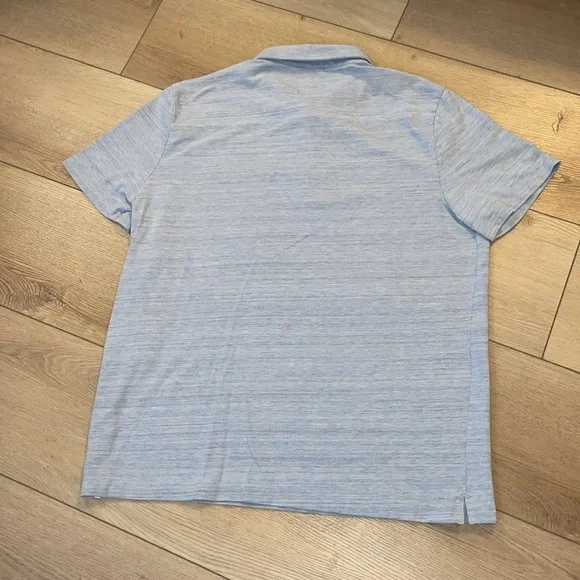 Banana Republic pique cotton polo in blue. Men's XL. Like new condition. Sharp! - Picture 8 of 11